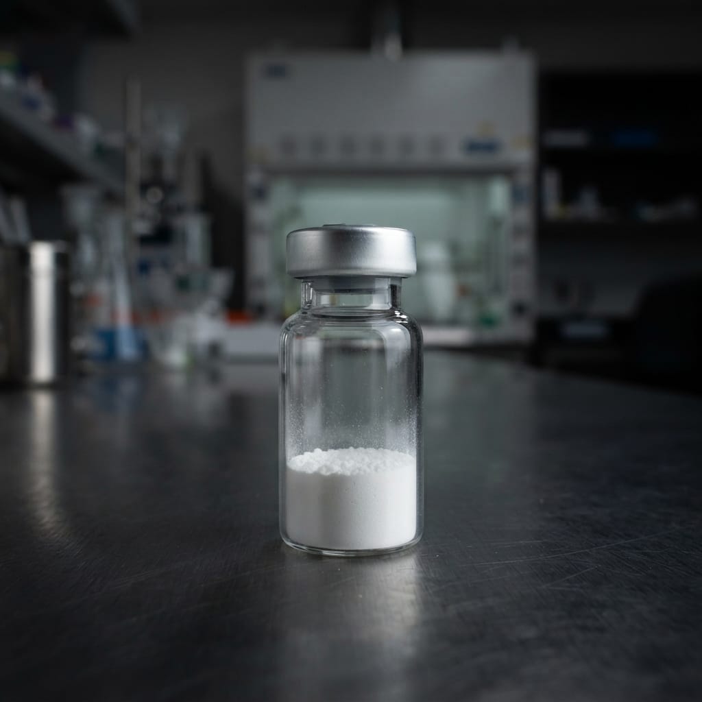 CJC-1295 No DAC 5mg vial analytical specimen