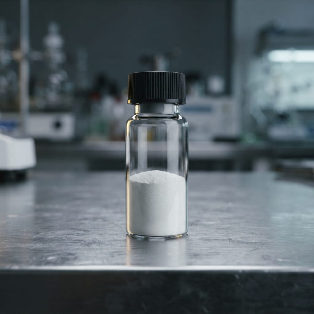 AOD-9604 research compound vial