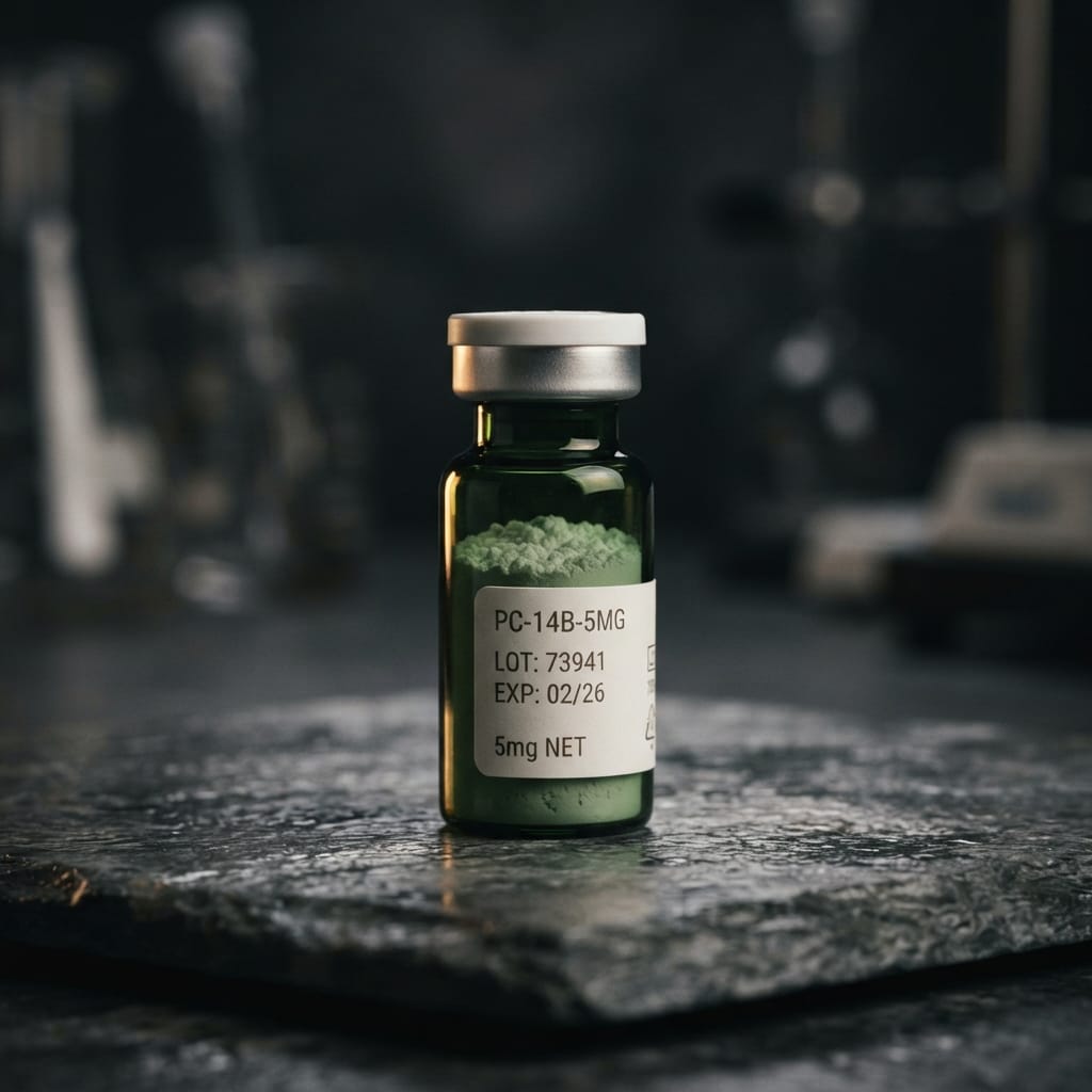 BPC-157 research compound vial
